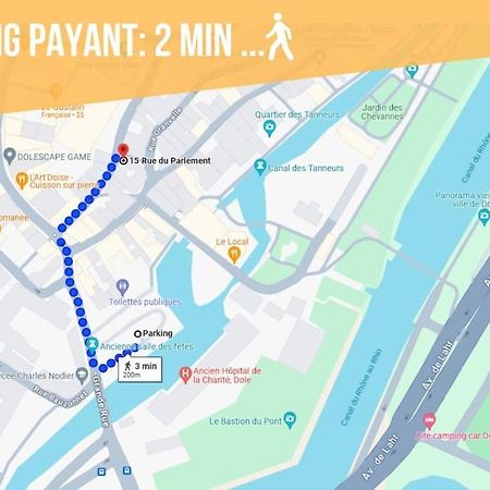 Appartement Spa - Nahleo Industriel Dole Ngoại thất bức ảnh